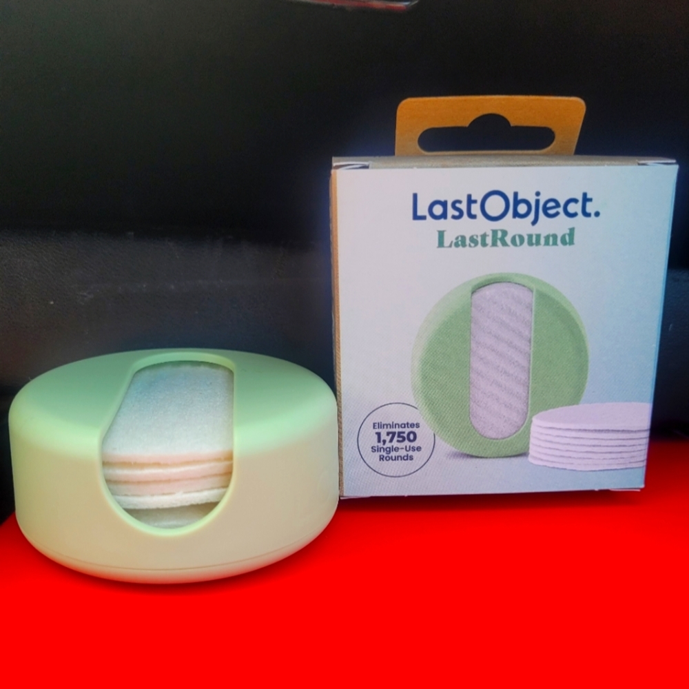 6pk Box of LAST ROUND, Reusable 100% Compostable Rounds, Green